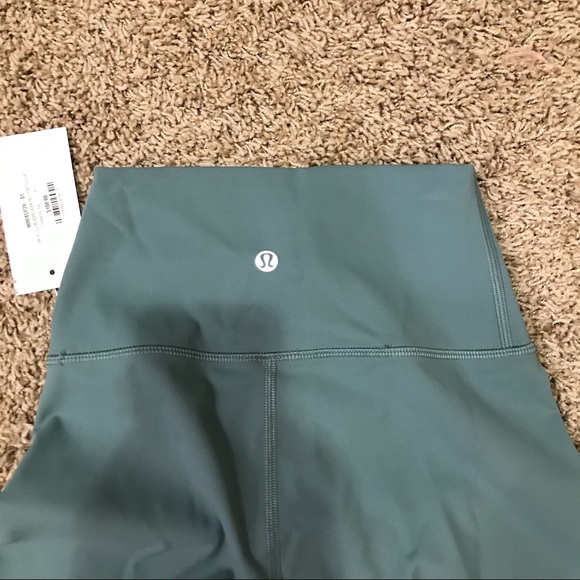 Lululemon Tidewater Teal Wunder Under Hr 78 Tight - Picture 6 of 7